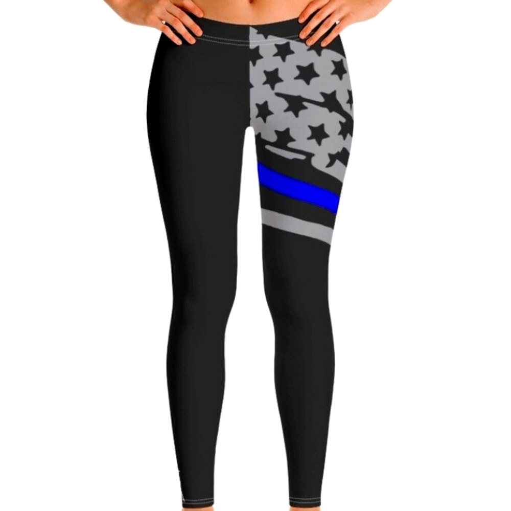 Blue Line Leggings